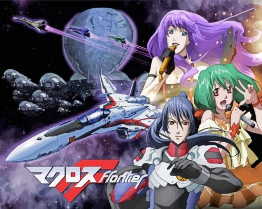 Macross Anime Diamond Painting