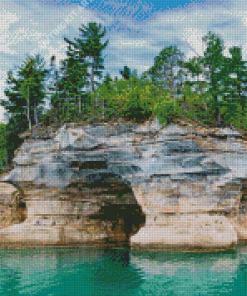 Pictured Rocks Diamond Painting