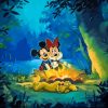 Minnie And Pluto Diamond Painting