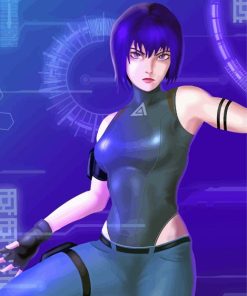 Motoko Kusanagi Diamond Painting