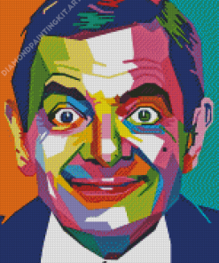 Mr Bean Diamond Painting