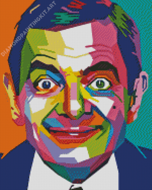 Mr Bean Diamond Painting