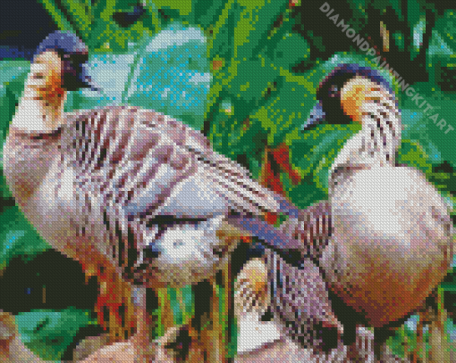 Geese Birds Diamond Painting