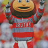 Mascot Brutus Buckeye Diamond Painting