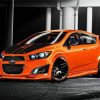 Chevy Sonic Car Diamond Painting