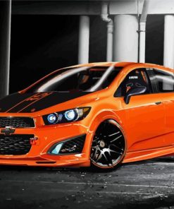 Chevy Sonic Car Diamond Painting