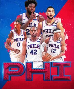 Philadelphia 76ers Diamond Painting