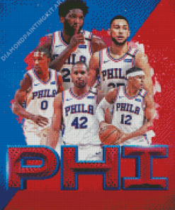 Philadelphia 76ers Diamond Painting