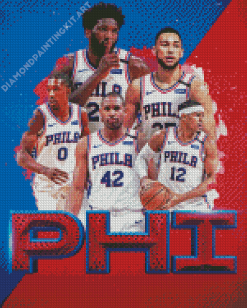 Philadelphia 76ers Diamond Painting