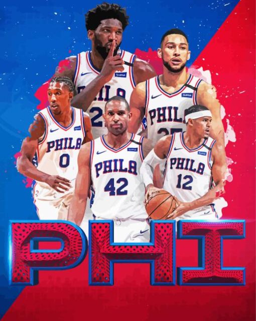 Philadelphia 76ers Diamond Painting