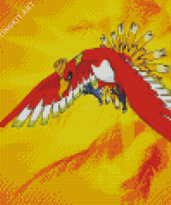 Pokemon Ho Oh Diamond Painting