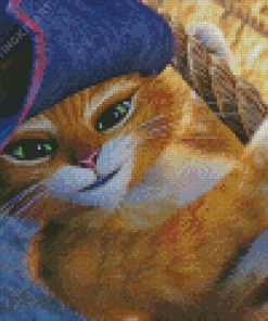 Puss In Boots Film Diamond Painting