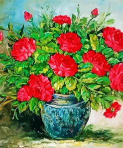 Red Roses Diamond Painting