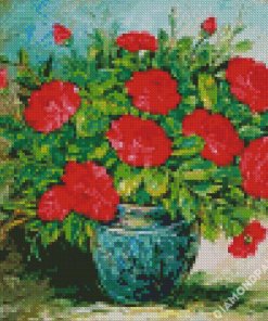 Red Roses Diamond Painting