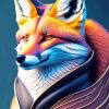 Red Fox Diamond Painting