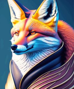 Red Fox Diamond Painting