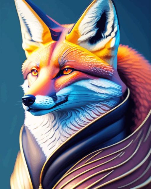 Red Fox Diamond Painting