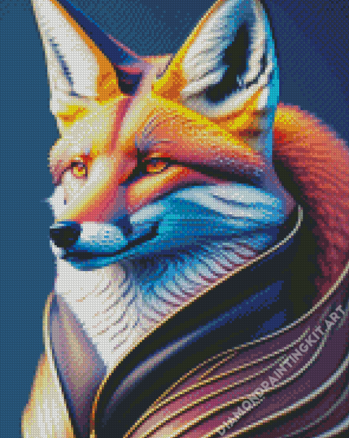 Red Fox Diamond Painting