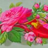 Roses In Shoe Diamond Painting