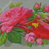 Roses In Shoe Diamond Painting