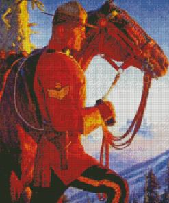 Mounted Police Diamond Painting