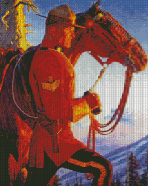 Mounted Police Diamond Painting