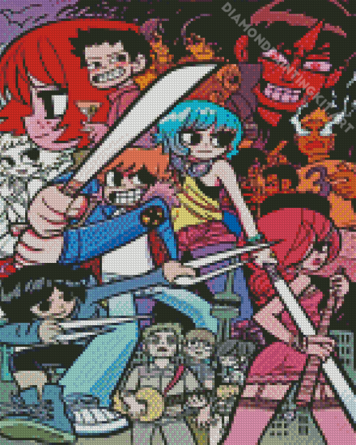 Scott Pilgrim Diamond Painting