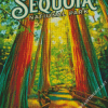 Sequoia Forest Diamond Painting