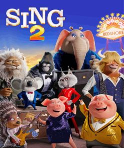 Sing 2 Movie Diamond Painting