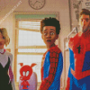 Spider Man Across The Spider Verse Diamond Painting