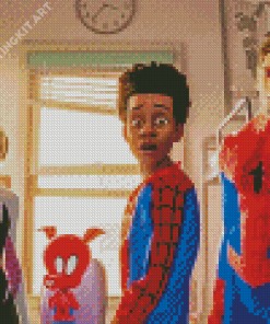 Spider Man Across The Spider Verse Diamond Painting