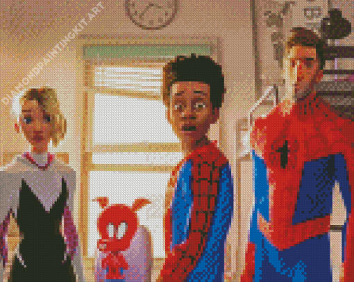 Spider Man Across The Spider Verse Diamond Painting