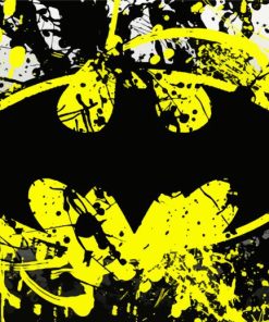 Batman Logo Diamond Painting