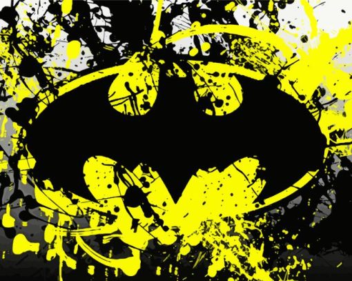 Batman Logo Diamond Painting