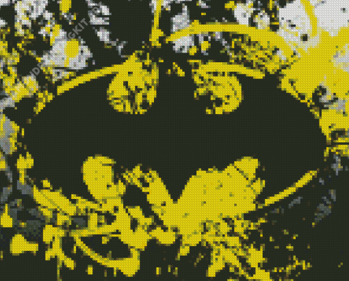 Batman Logo Diamond Painting