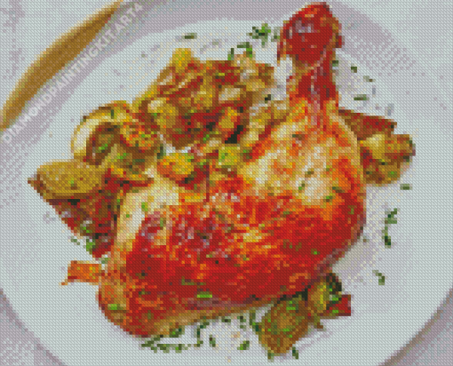 Spring Chicken Diamond Painting