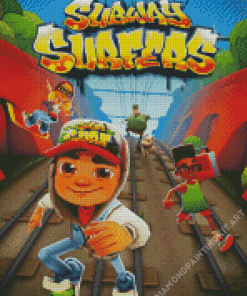 Subway Surfers Diamond Painting