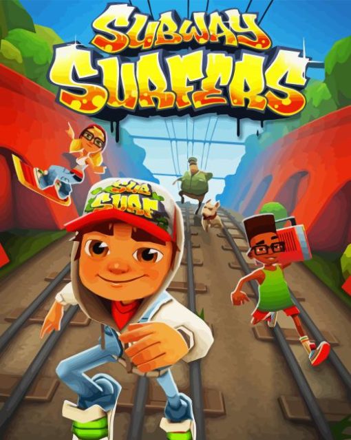 Subway Surfers Diamond Painting