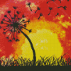 Dandelion Plant Diamond Painting