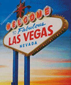 Las Vegas Sunset Diamond Painting