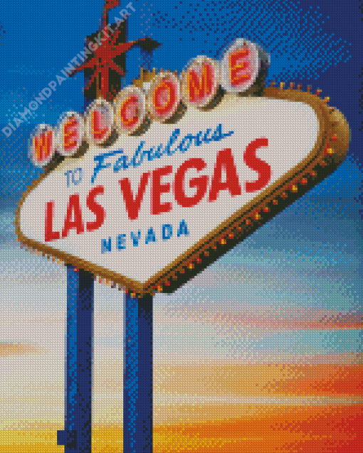 Las Vegas Sunset Diamond Painting