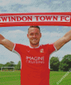 Swindon Fc Player Diamond Painting