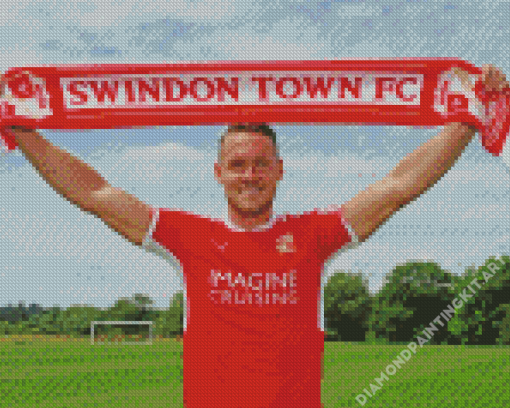 Swindon Fc Player Diamond Painting