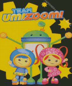 Team Umizoomi Diamond Painting