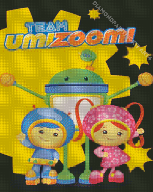 Team Umizoomi Diamond Painting