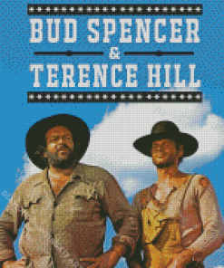 Terence Hill And Bud Spencer Diamond Painting