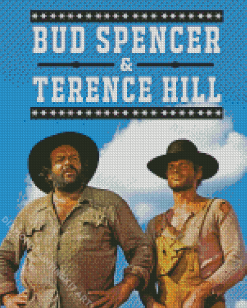 Terence Hill And Bud Spencer Diamond Painting