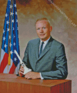 Neil Armstrong Diamond Painting