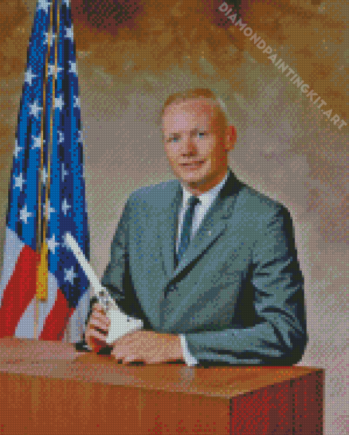 Neil Armstrong Diamond Painting