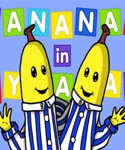 Bananas In Pajamas Diamond Painting